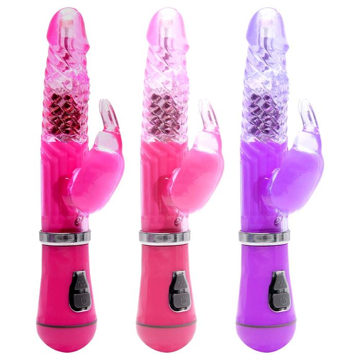 Vibrador Rotativo Coelhinho à Pilha Sexy Import