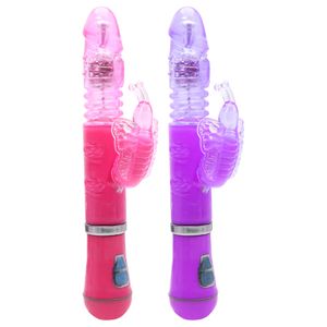 Vibrador Rotativo Borboleta Vai Vem Usb Sexy Import