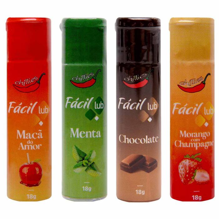 Fácil Lub Gel Aromático 18g Chillies