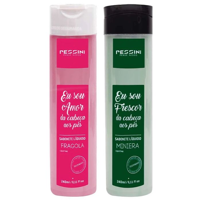 Sabonete Líquido 240ml Pessini