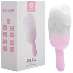 Vibrador Pulsação Sorvete Bite Me Sexy Import