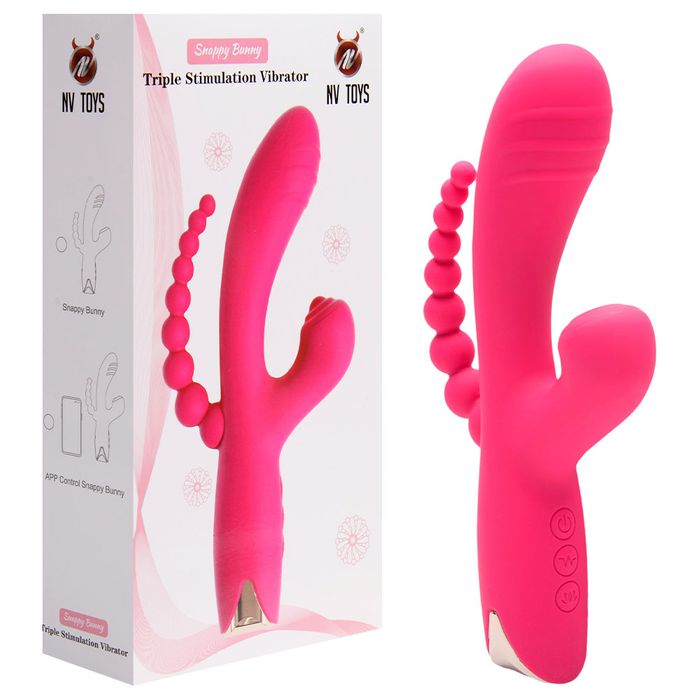 Snappy Bunny Vibrador Ponto G 10 Modos Vipmix