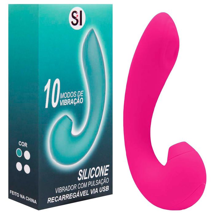 Vibrador Ponto G Estimulador 10 Vibrações Sexy Import