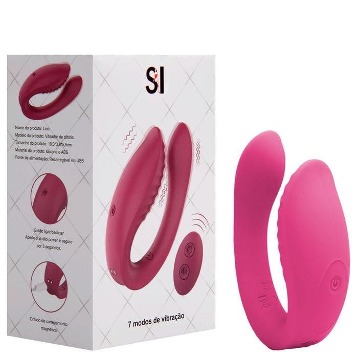 Vibrador De Casal Com Controle 7 Modos Sexy Import