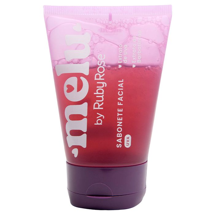 Sabonete Facial 100ml Melu Ruby Rose