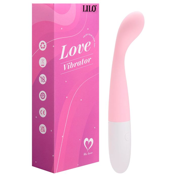 Vibrador Ponto G Liso 10 Modos Vibração Lilo Vipmix