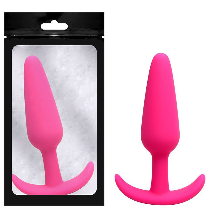 Plug Anal Cônico Silicone 12,5 X 3,2cm Sexy Import