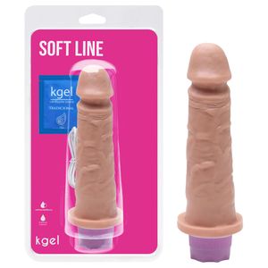 Vibrador Usb Recarregável 17,5 X 3,8cm 10 Vibrações Kgel