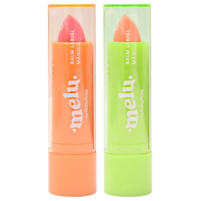 Balm Labial Mágico Fruits 3g Melu Ruby Rose