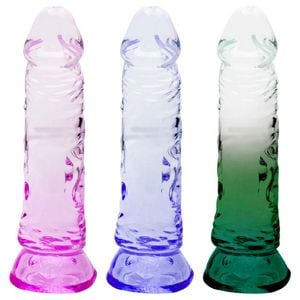 Pênis Realístico Transparente 18,5 X 3,5cm Sexy Import