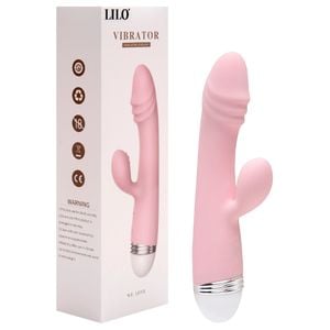 Vibrador Ponto G Com Estimulador Lilo Vipmix