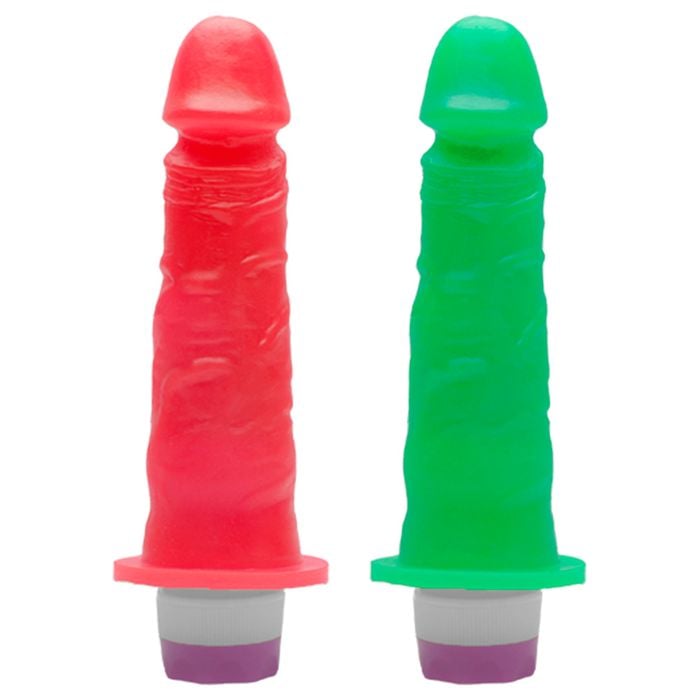 Pênis Vibrador Interno Colors 17,5 X 3,8cm Kgel