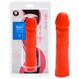 Pênis De Borracha Maciço Colors 23 X 4,5cm Kgel