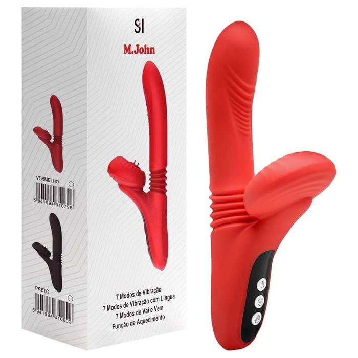 Vibrador Ponto G M John Vai E Vem Sexy Import