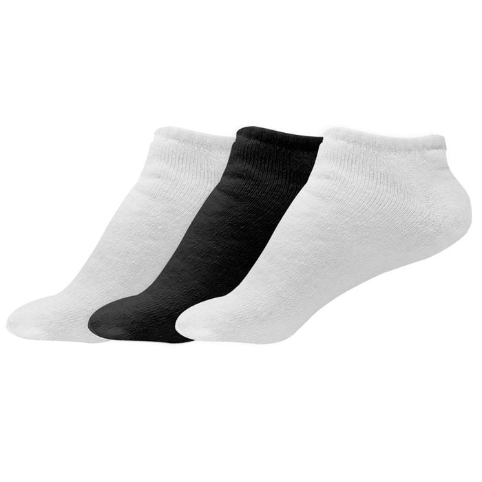 Kit 03 Pares Meia Feminina Invisível Perrutextil