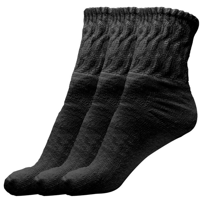 Kit 03 Pares Meia Aeróbica Cano Curto Perrutextil