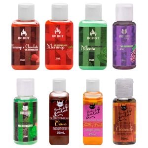 Gel óleo Beijável Estimulante 25ml Banho De Gata