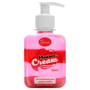 Mousse Cream Gel Corpo E Virilha 250ml Extase