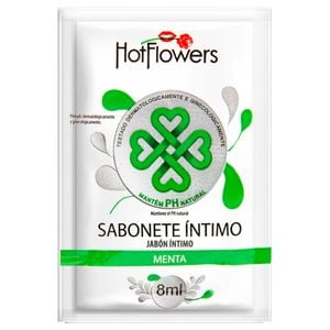 Sabonete íntimo Líquido Sachê 8ml Hot Flowers