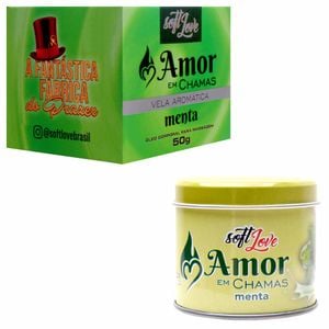 Amor Em Chamas Vela Aromática 50g Soft Love