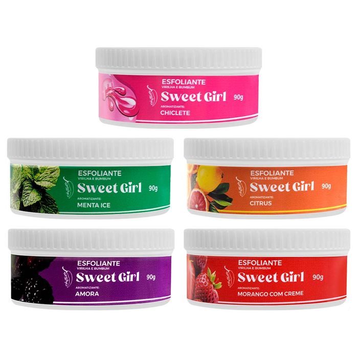 Sweet Girl Esfoliante Virilha Bumbum 90g Chillies