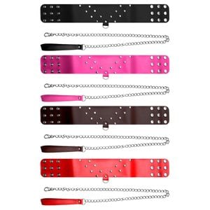 Coleira Scandal Com Guia Dominatrixxx