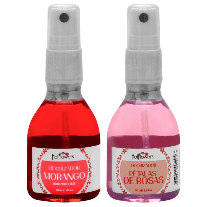 Odorizador Ambientador Perfumado 50ml Hot Flowers