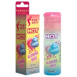 Gel Hot Comestível Saboroso 15ml For Sexy