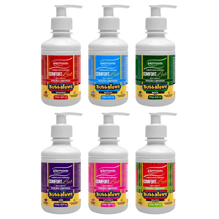Lubrificante Comfort Lub Bubbalove 250g La Pimienta