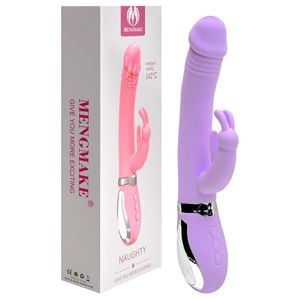 Vibrador Naughty 36 Modos E Aquecimento Usb Vipmix