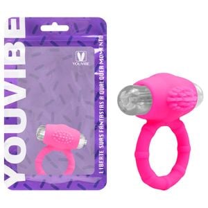 Anel Silicone Flexível Com Vibração Youvibe Vipmix