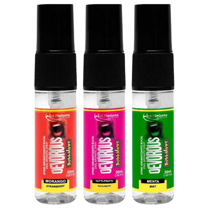 Devorous Bubbalove Spray Sexo Oral 20ml La Pimienta