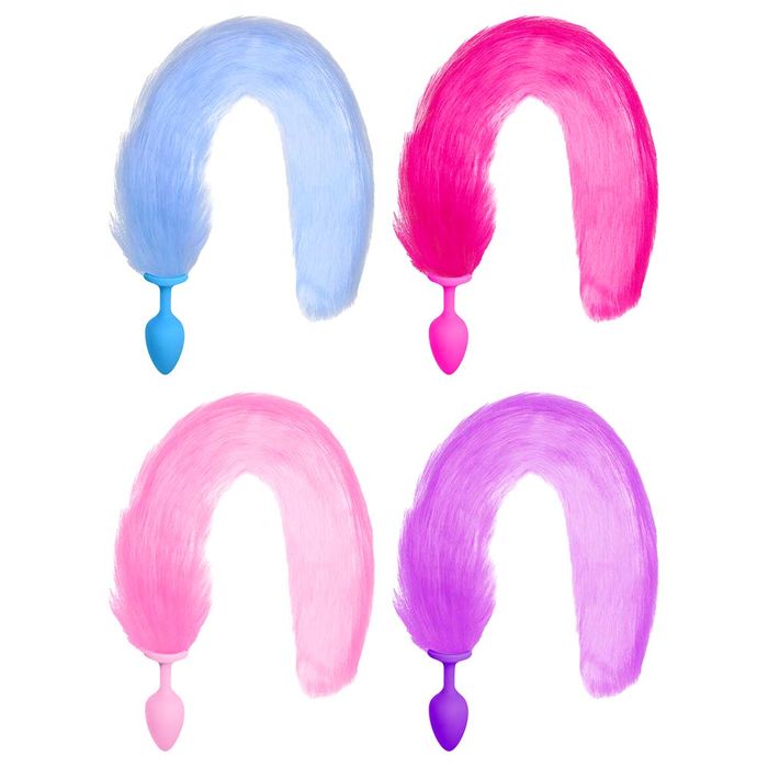 Plug Anal Silicone Rabo Raposa Tamanho P Vipmix