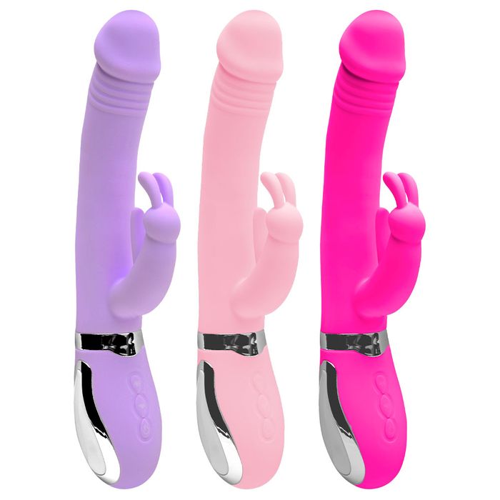 Vibrador Naughty 36 Modos E Aquecimento Usb Vipmix