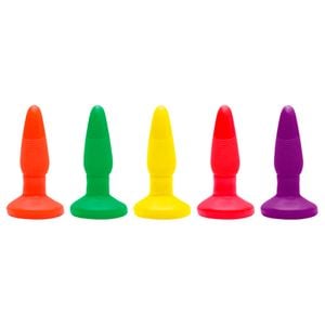 Plug Anal Maciço Colors 14 X 4cm Kgel