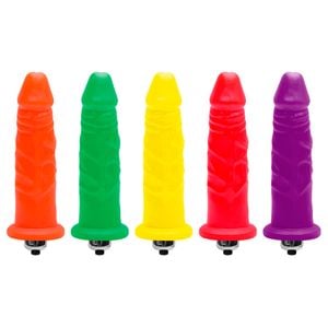 Pênis Vibrador Interno Colors 10 Modos 12 X 3cm Kgel
