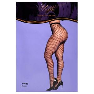 Meia Calça Padrão Arrastão Sensual Yaffa