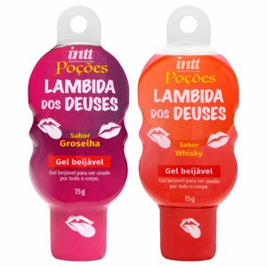 Poção Lambida Dos Deuses Gel Beijável Hot 15g Intt