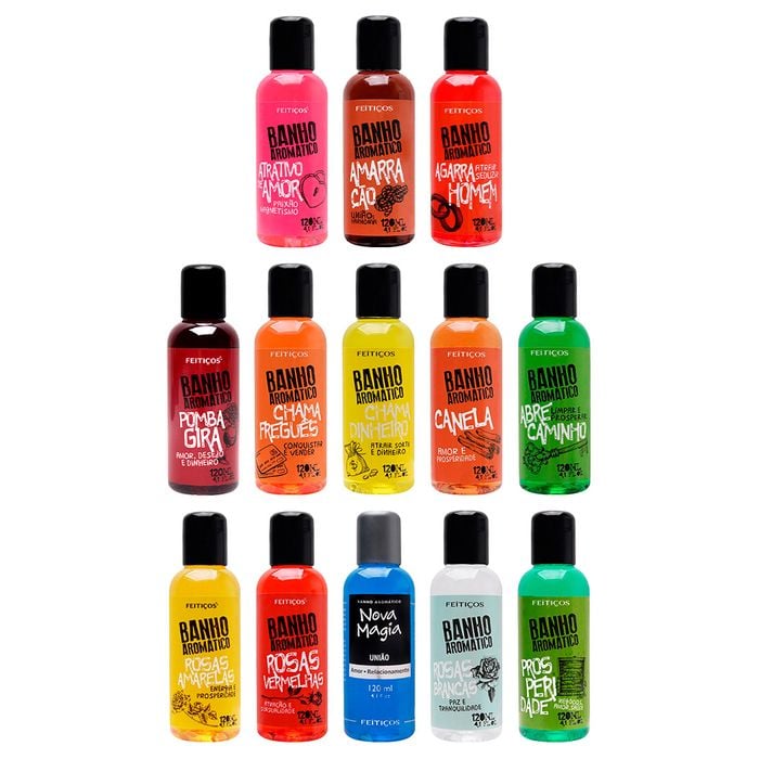 Banho Aromático Nova Magia 120ml Feitiços