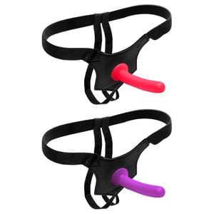 Dildo Ponto G Colors 16 X 4cm Com Cinta Kgel