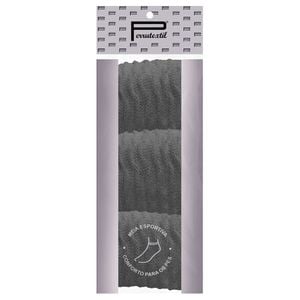 Kit 03 Pares Meia Aeróbica Cano Longo Perrutextil