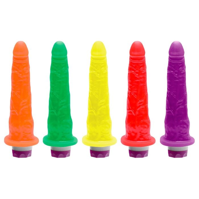 Pênis Vibrador Interno Colors 18 X 3,5cm Kgel