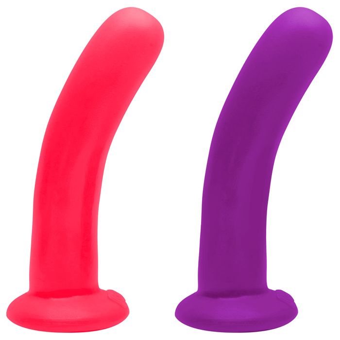 Dildo Ponto G Borracha Colors 16 X 4cm Kgel