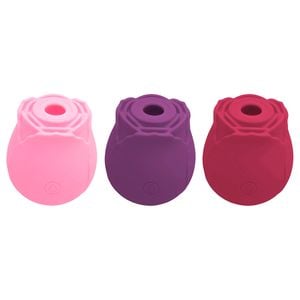 Rosa Estimuladora De Clitóris 10 Pulsações Sexy Import