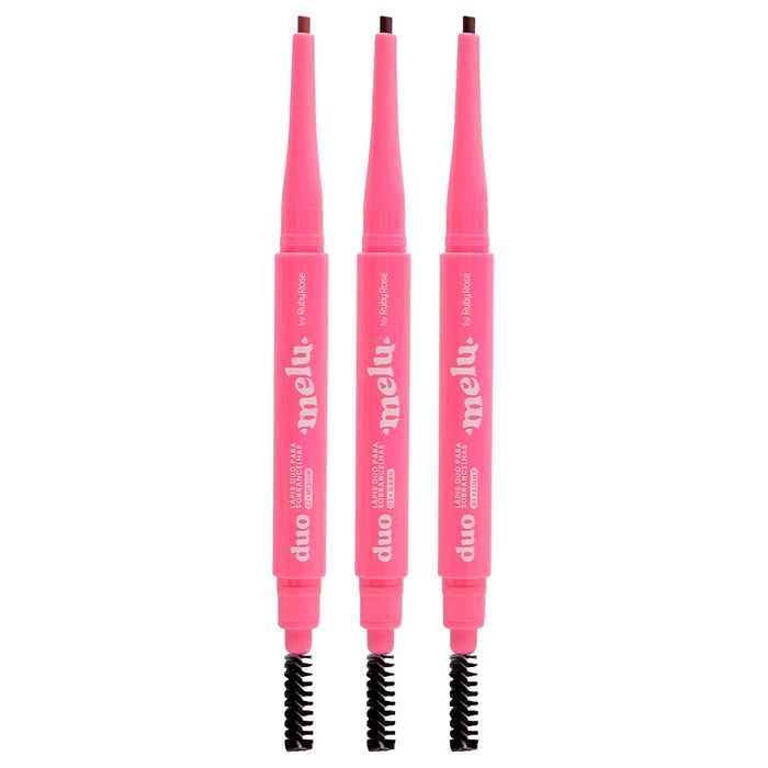 Lápis De Sobrancelha 2x1 Melu Ruby Rose