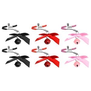 Grampos De Mamilo Com Sino E Laço Sexy Import