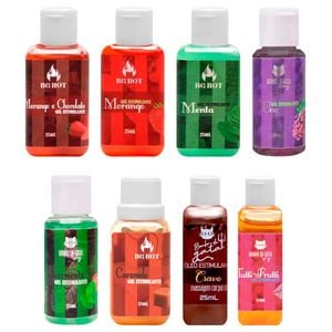 Gel óleo Beijável Estimulante 25ml Banho De Gata