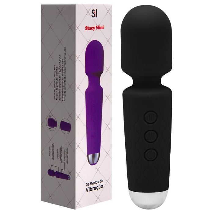 Varinha Mágica Recarregável Stacy Mini Sexy Import
