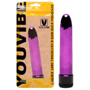 Vibrador Personal Cromado 13cm Youvibe Vipmix