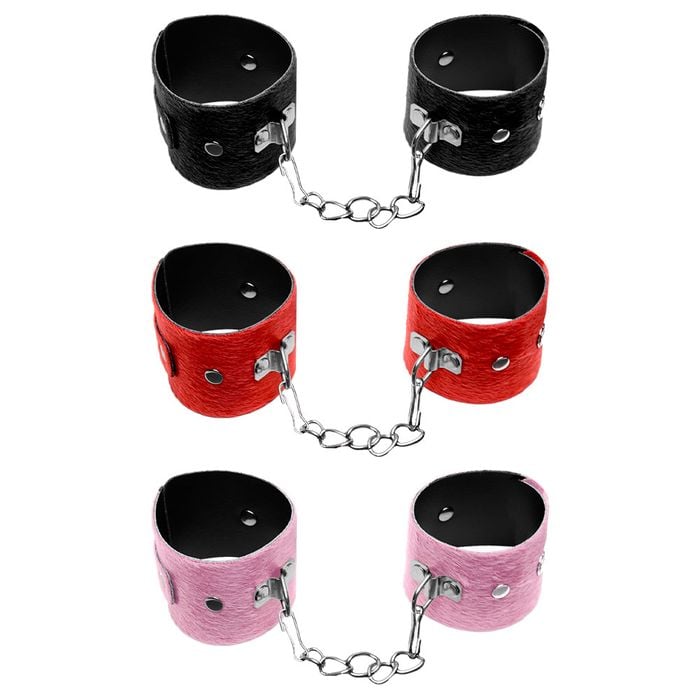 Algema Bracelete Pelúcia Dominatrixxx